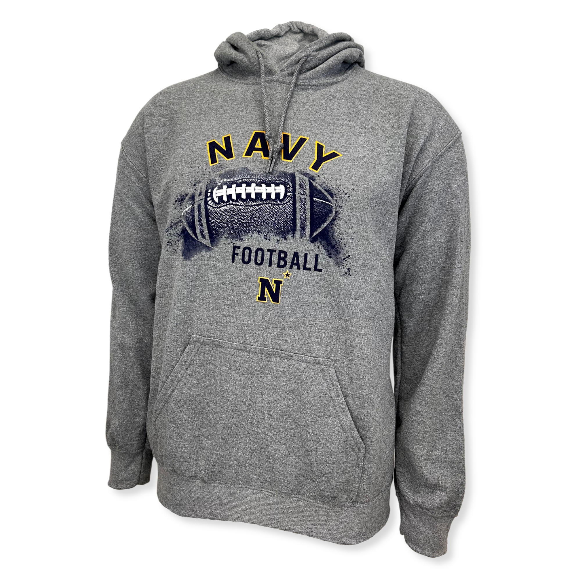 Navy Midshipmen Football Hood (Graphite)