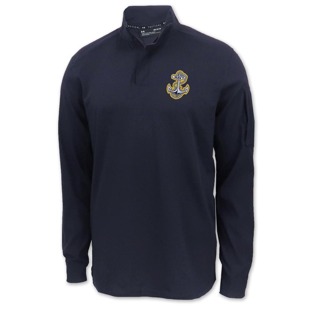 Navy Under Armour Tactical Combat Shirt (Navy)