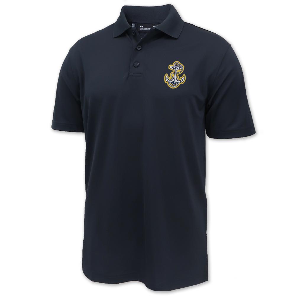 Navy Under Armour Tactical Performance Polo (Navy)