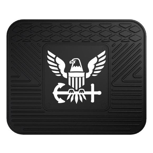 Navy Vinyl Car Mat