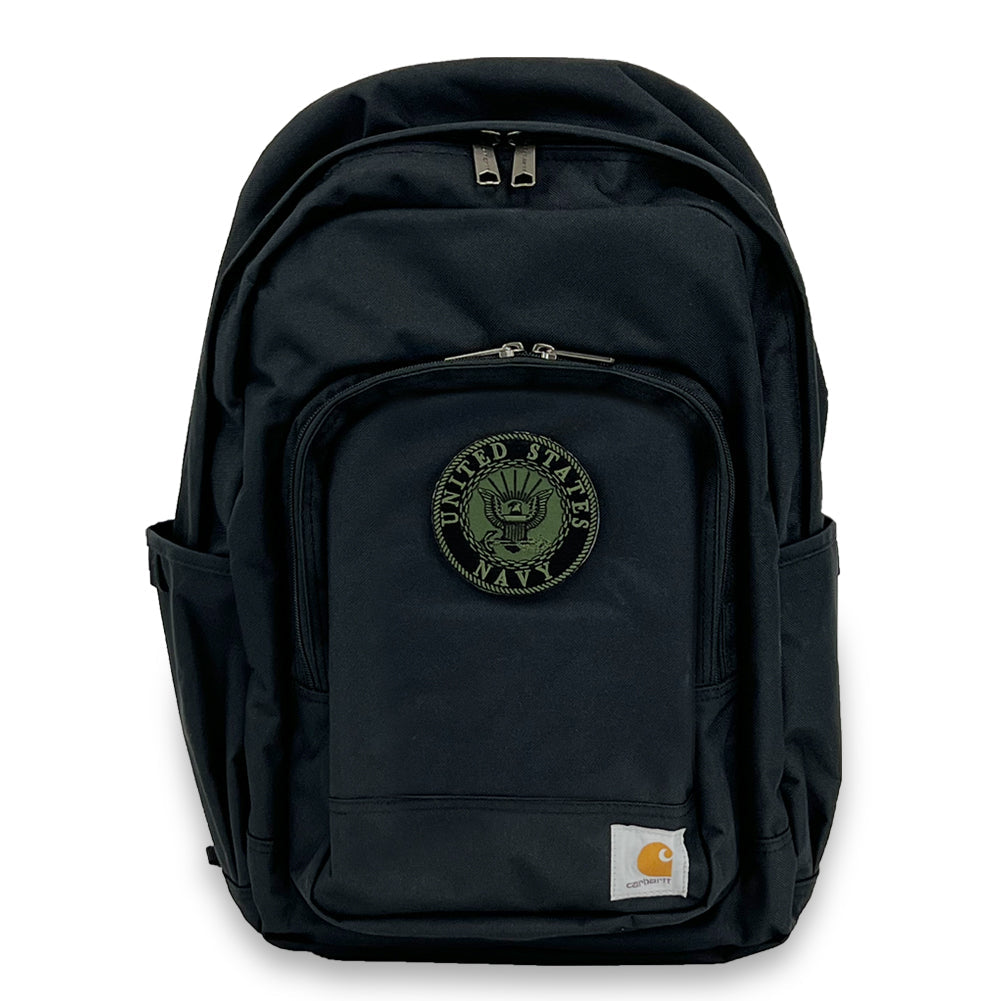 Navy Carhartt Classic Laptop Bag (Black/OD)