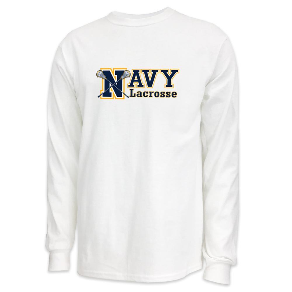 Navy Lacrosse Sport Long Sleeve T (navy)