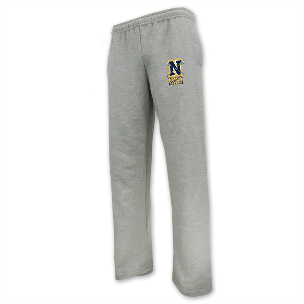 Navy Lacrosse Logo Sweatpant