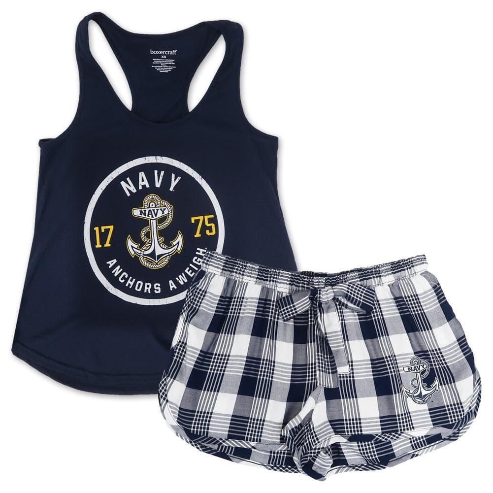 Navy Ladies Essential Racerback Tank (Navy)