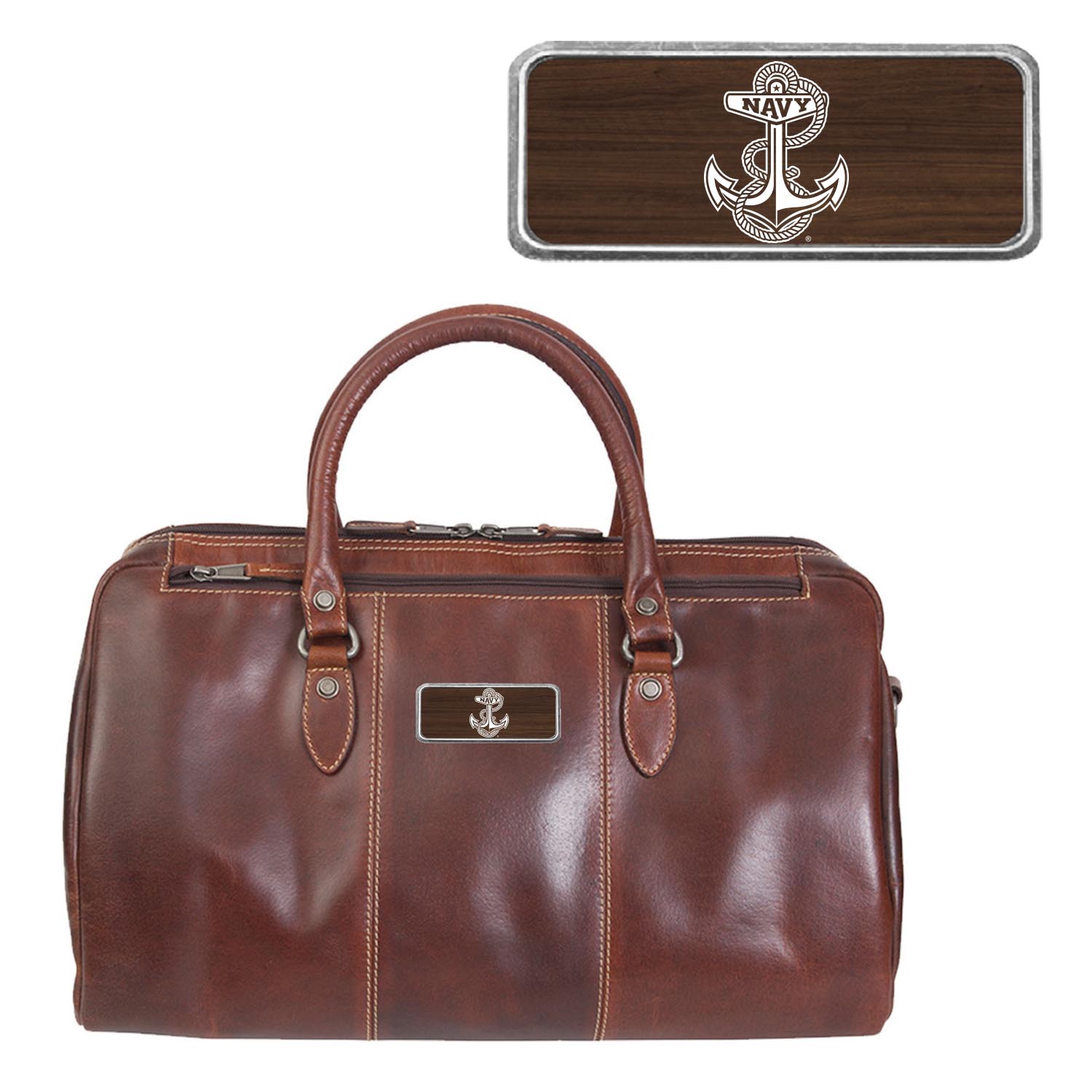 Navy Niagara Canyon Duffle (Brown)