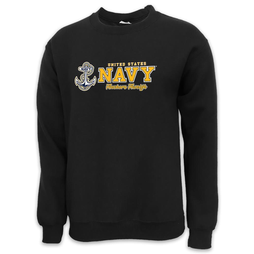 USN Anchors Aweigh Crewneck