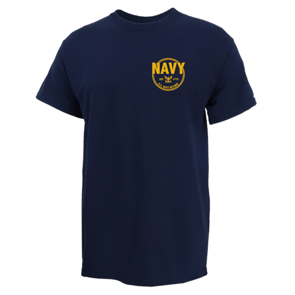 Navy Retired T-Shirt