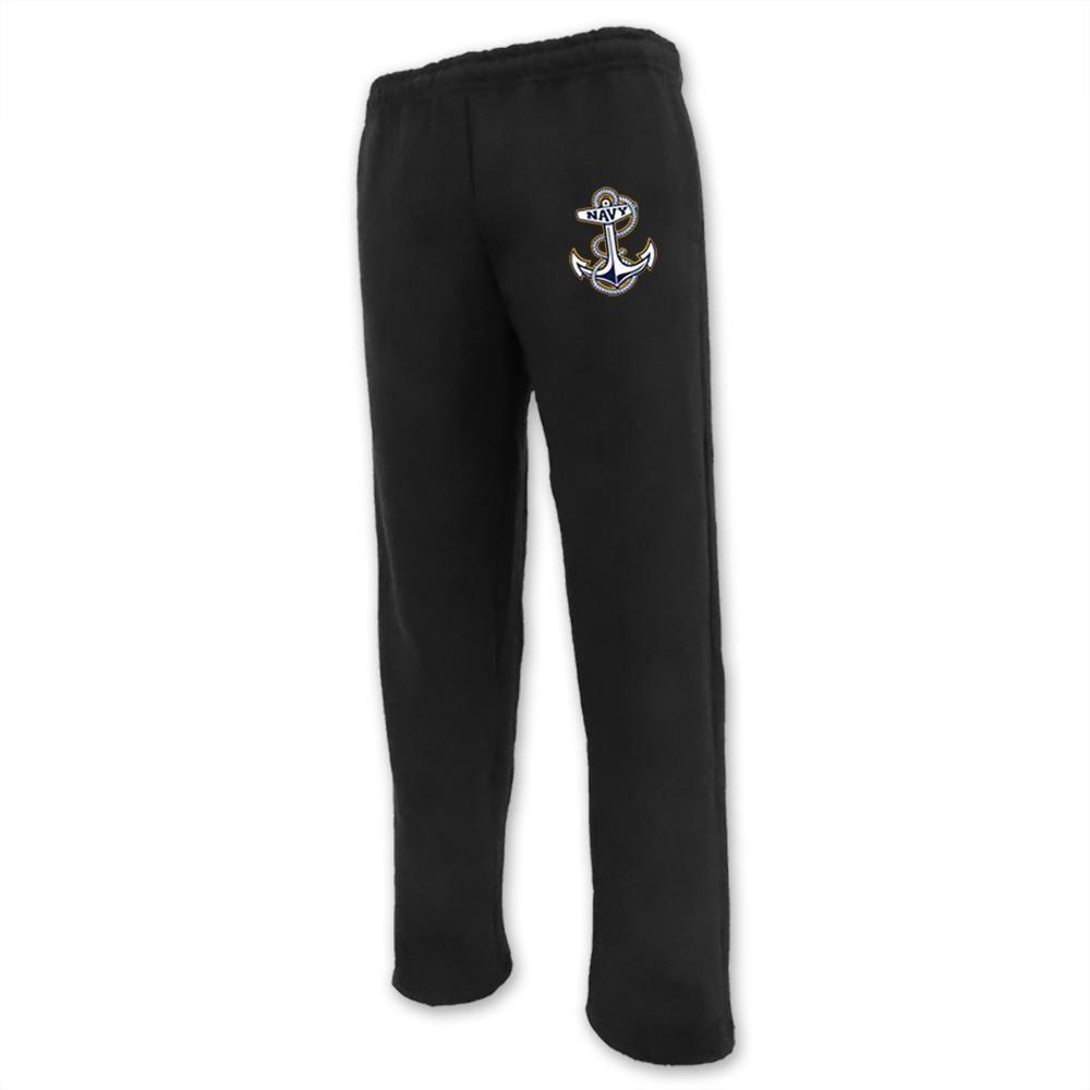 Navy Anchor Logo Sweatpant