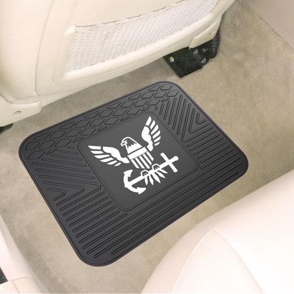 Navy Vinyl Car Mat