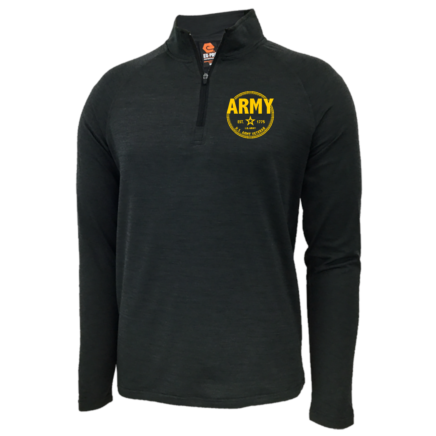 Army Veteran Left Chest Performance 1/4 Zip