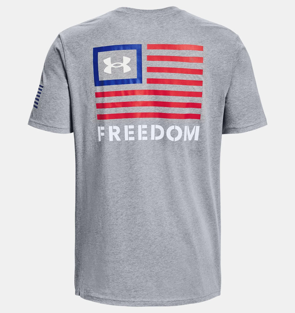 Under Armour Freedom Banner T-Shirt (Grey)