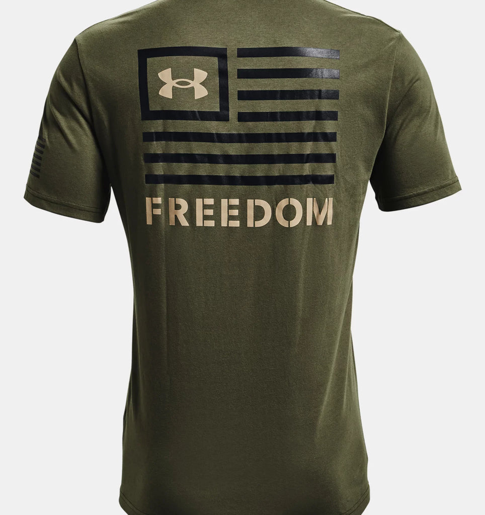 Under Armour Freedom Banner T-Shirt (OD Green)