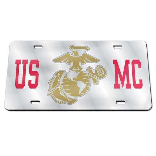 USMC EGA Steel License Plate