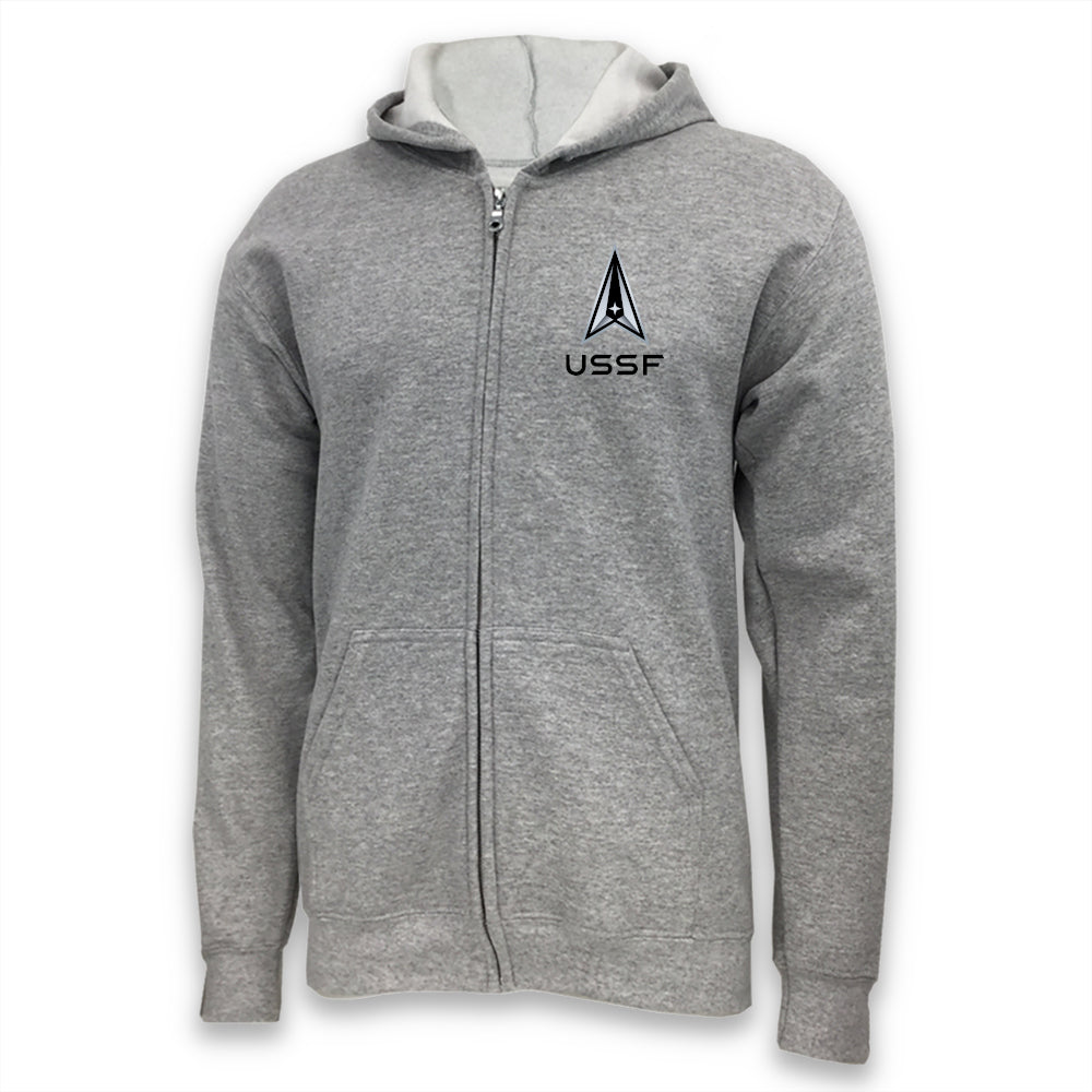 Space Force Left Chest Logo Full Zip