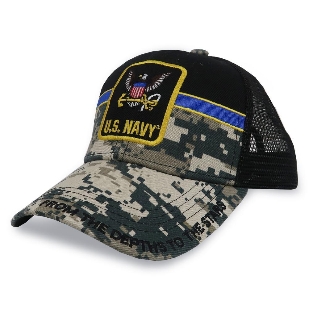 Navy Medal Of Honor Snapback Hat (Camo)