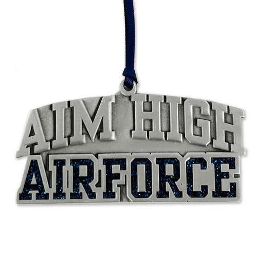 Air Force Aim High Pewter Ornament