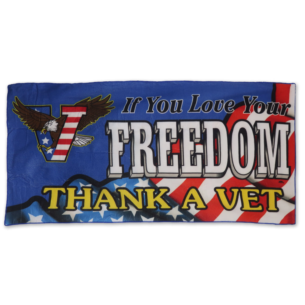 Thank A Vet Towel (30" X 60")