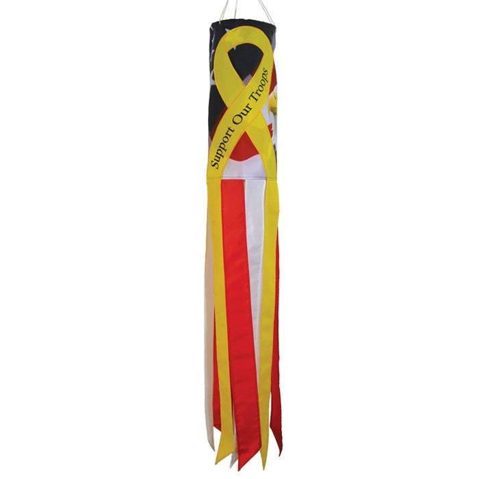 Support Our Troops 40" Windsock