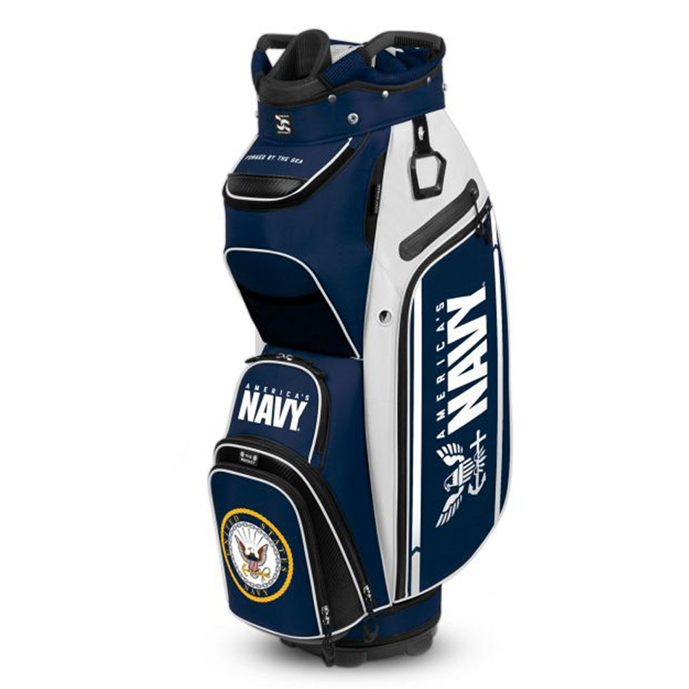 U.S. Navy Bucket III Cooler Cart Bag (Navy/White)