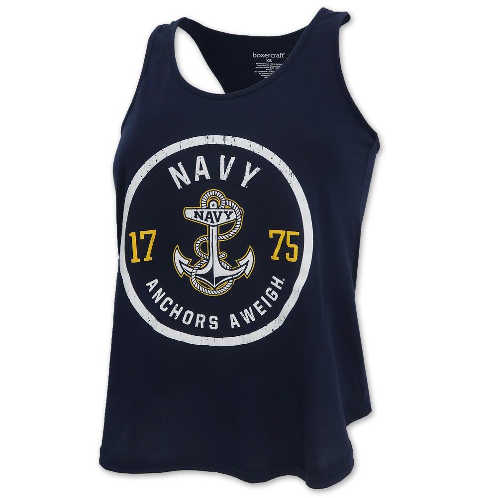 Navy Ladies Essential Racerback Tank (Navy)