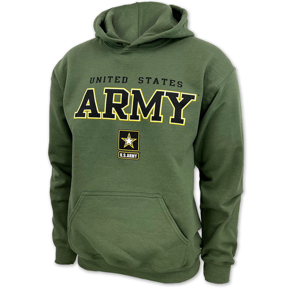 United States Army Block Star Hood (OD Green)