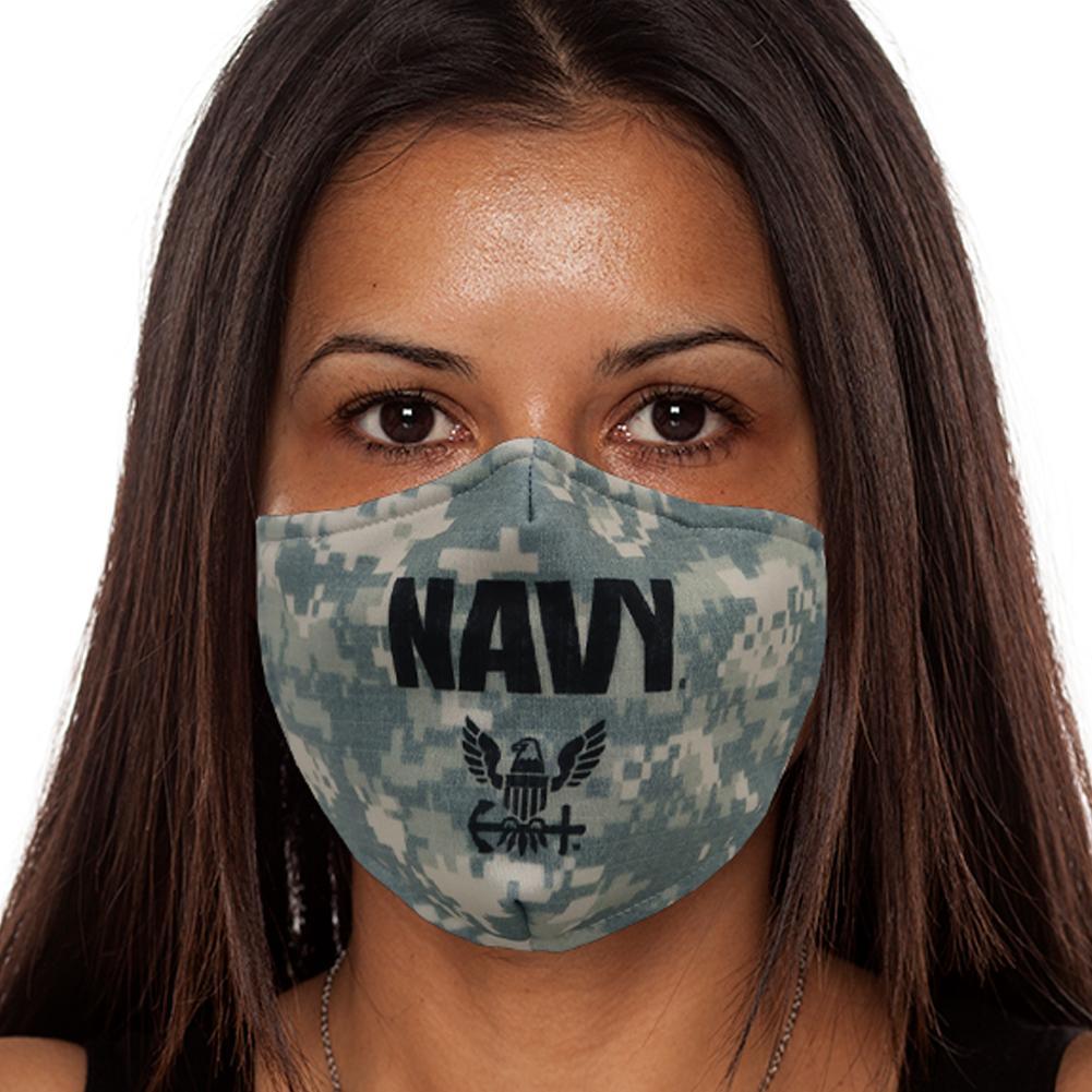 Navy Eagle PT Digital Camo Face Mask (Camo)-Single or 3 Pack