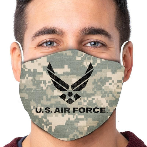 U.S. Air Force Wings PT Digital Camo Face Mask (Camo)-Single or 3 Pack