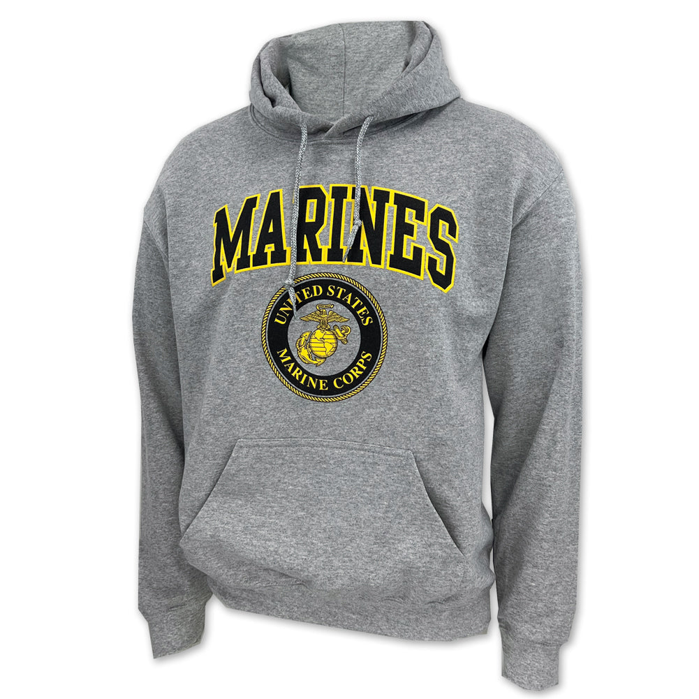 Marines Arched Seal Hood (Grey)