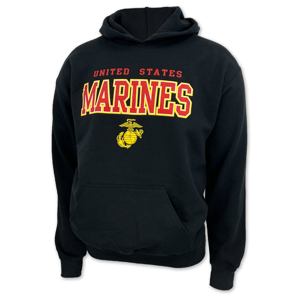 United States Marines Block EGA Hood (Black)