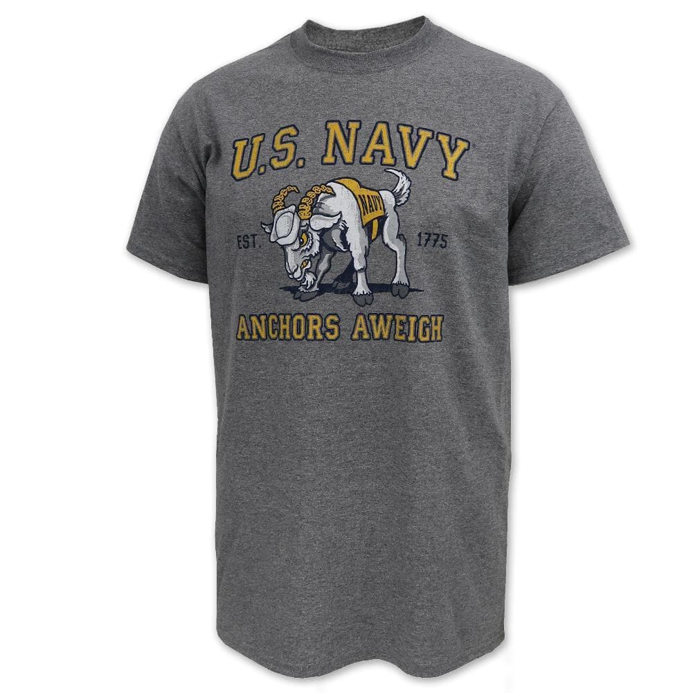 Navy Retro T-Shirt (Graphite)