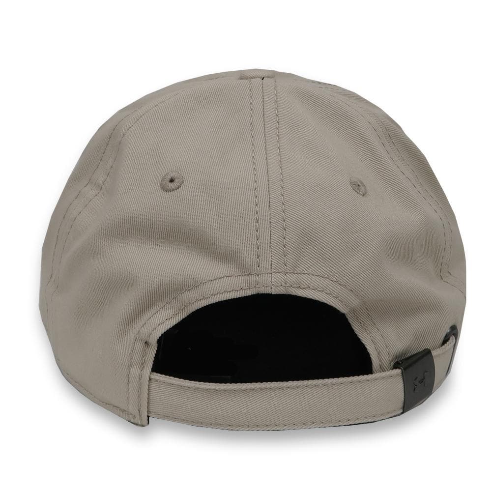 Army Under Armour Garment Washed Cotton Adjustable Hat (Stone)