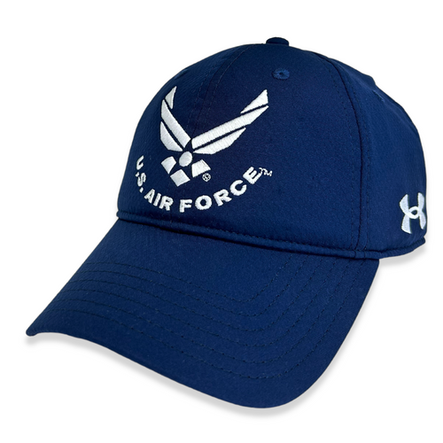 United States Air Force Under Armour Zone Adjustable Hat (Navy)