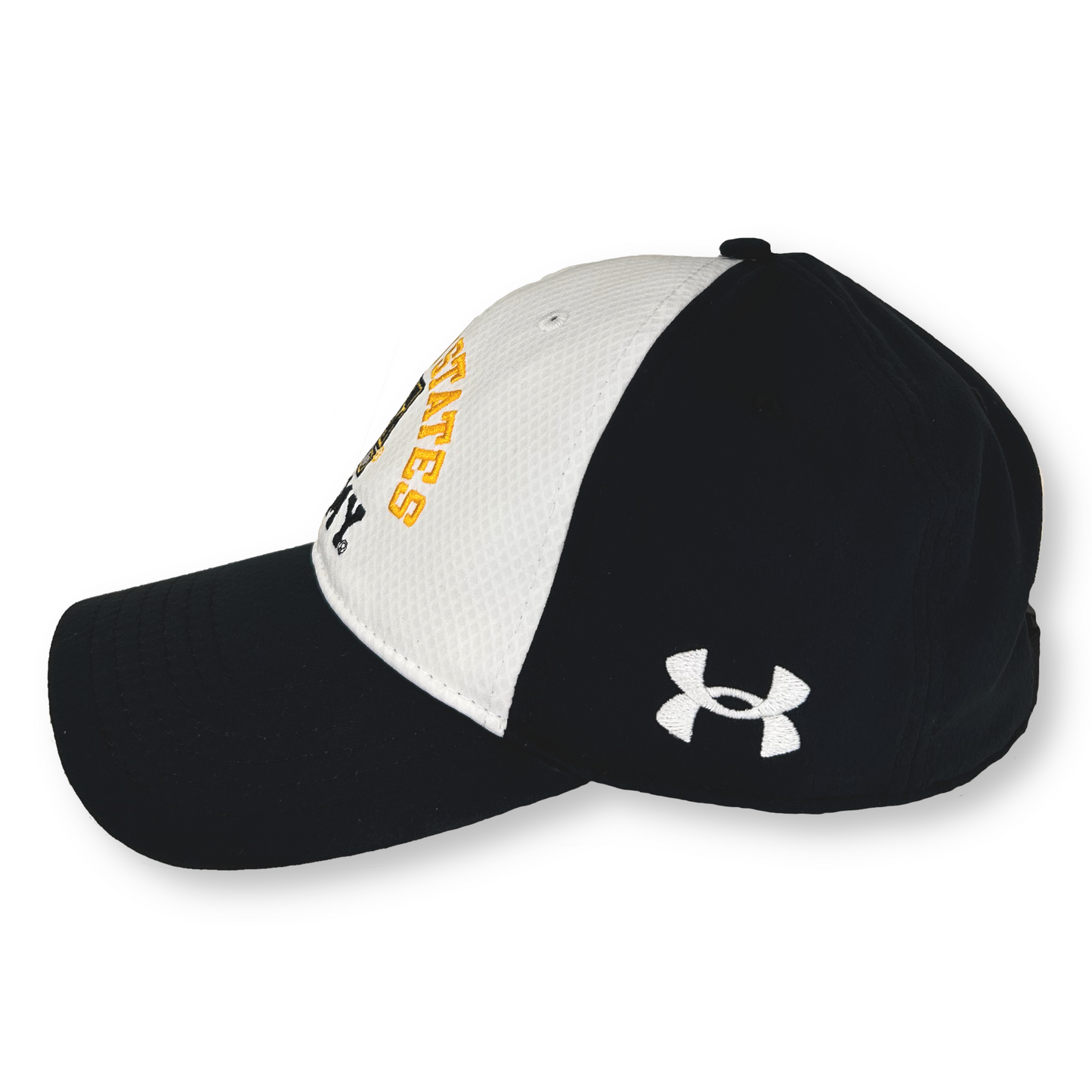 United States Army Under Armour Zone Adjustable Hat (White)