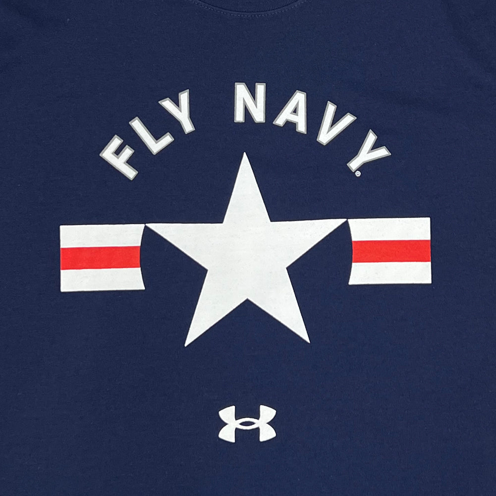 Navy Under Armour Fly Navy T-Shirt (Navy)