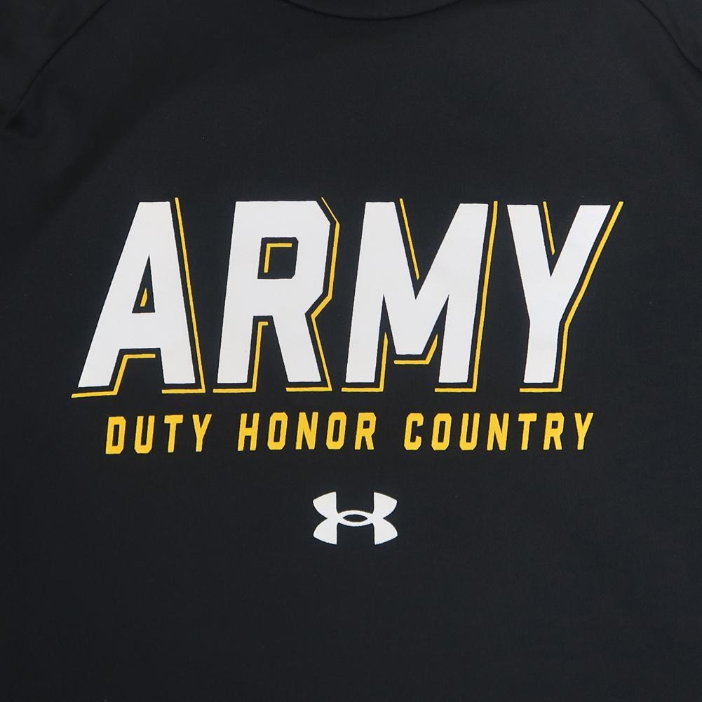 Army Under Armour 2C Duty Honor Country Tech T-Shirt (Black)