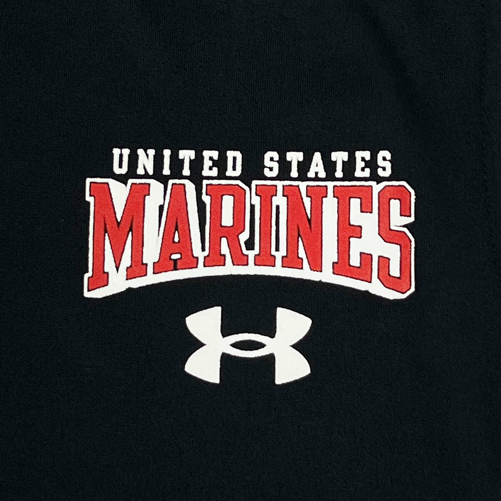 United States Marines 3D Sleeveless Tech T-Shirt (Black)