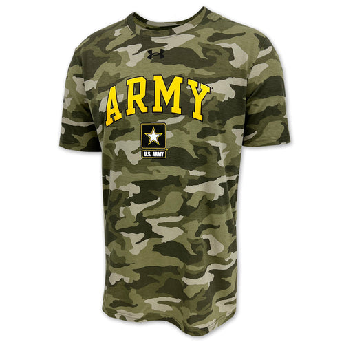 Army Under Armour Camo T-Shirt (OD Green)