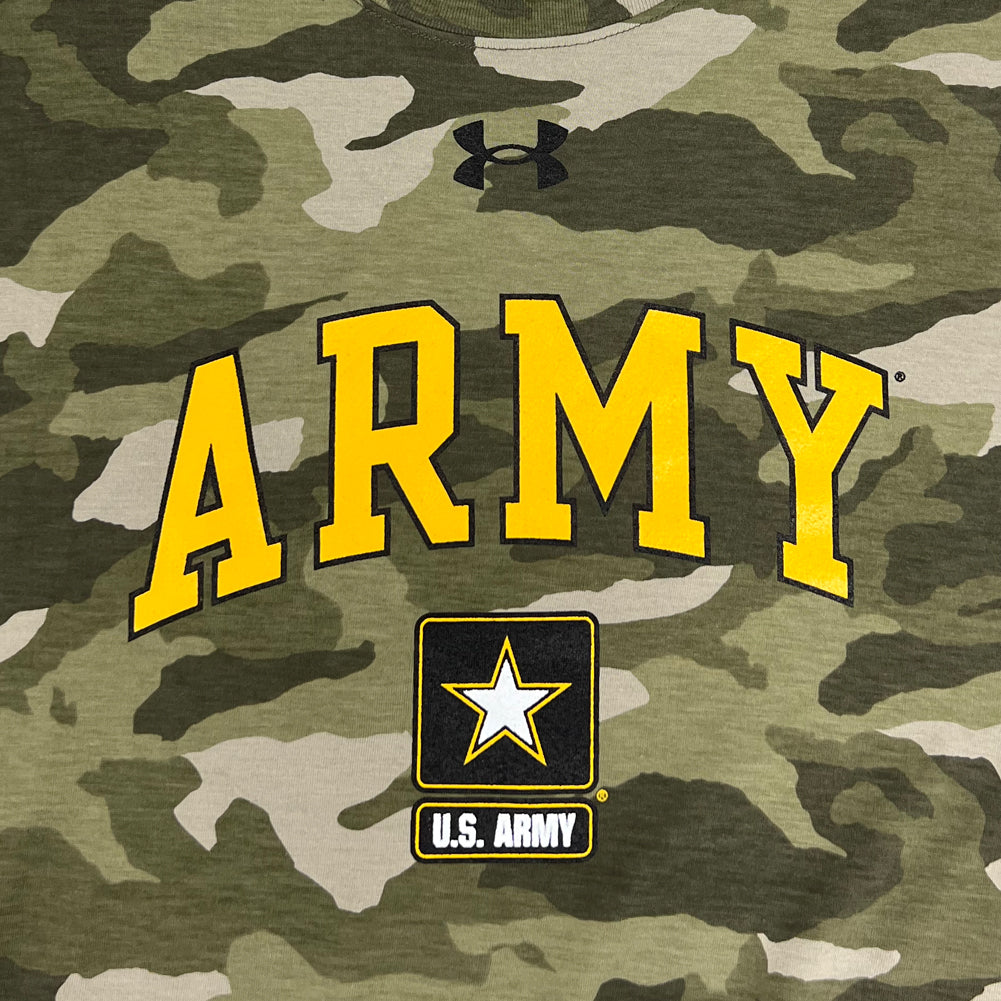 Army Under Armour Camo T-Shirt (OD Green)