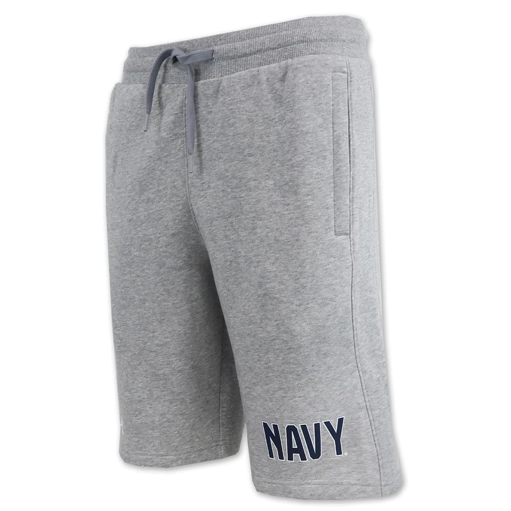 Navy Under Armour Cotton All Day Shorts (Grey)