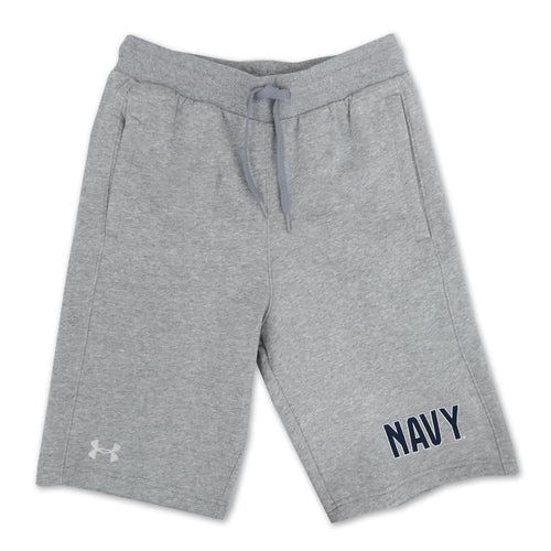 Navy Under Armour Cotton All Day Shorts (Grey)