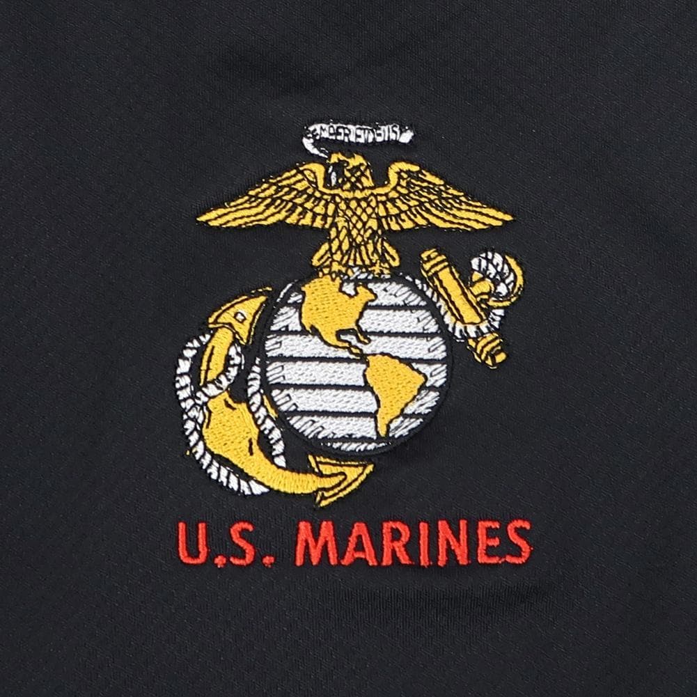 Marines EGA Under Armour Performance 1/4 Zip (Black)