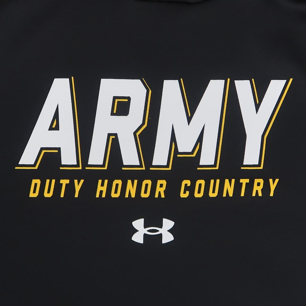 Army Under Armour 2C Duty Honor Country Armour Fleece Hood (Black)