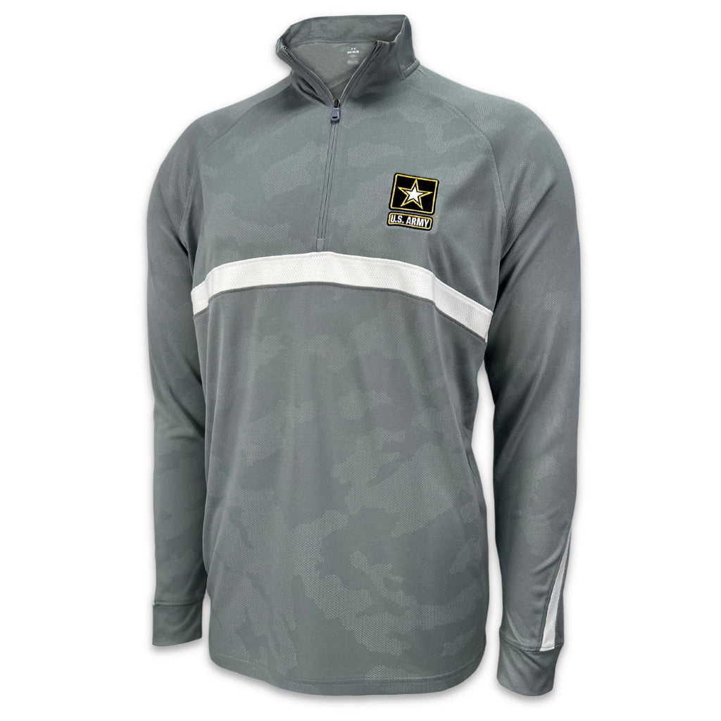 Army Star Under Armour Gameday Lightweight 1/4 Zip (Grey)