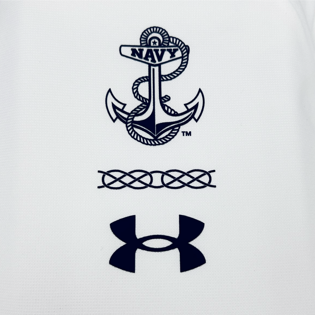 Navy Under Armour Ireland 2023 Armour Fleece Hood (White)