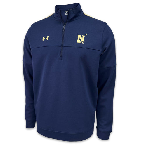 Navy Under Armour N* Sideline Midlayer Half Zip (Navy)