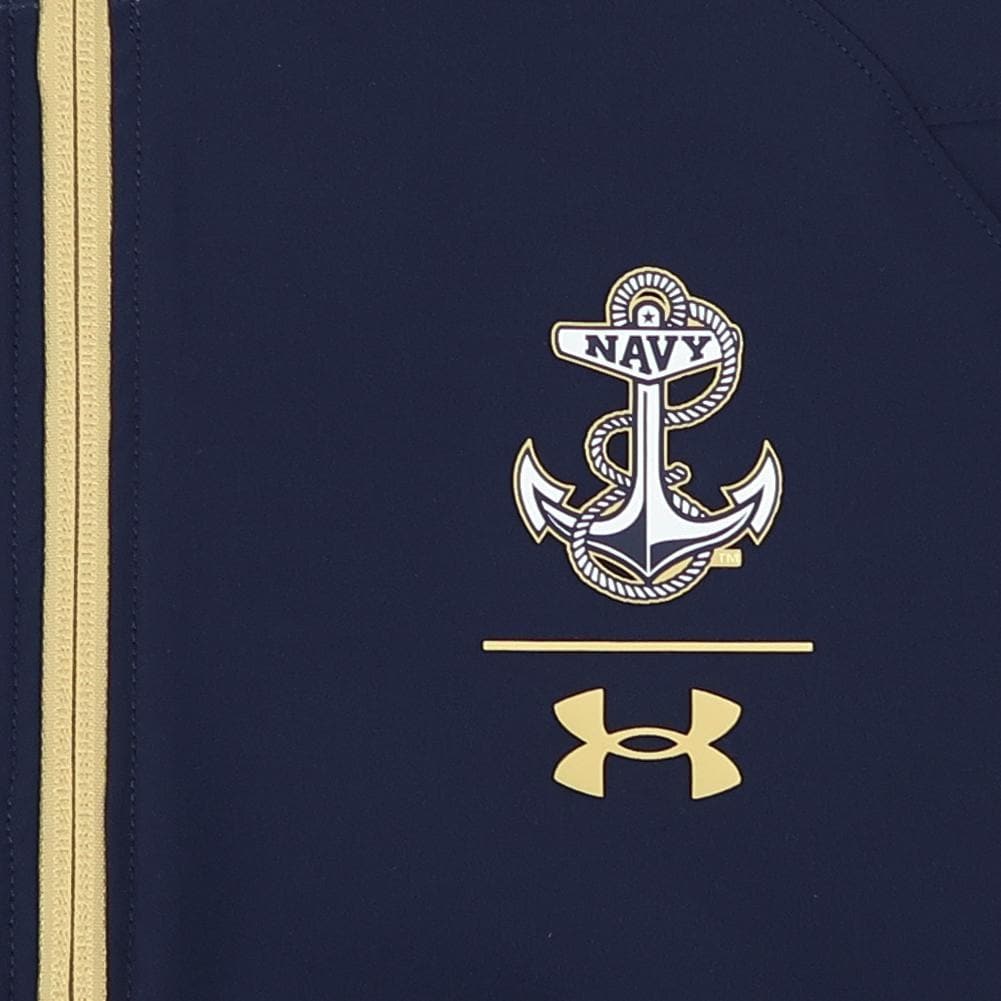 Navy Under Armour Sideline Squad Coaches 1/4 Zip (Navy)