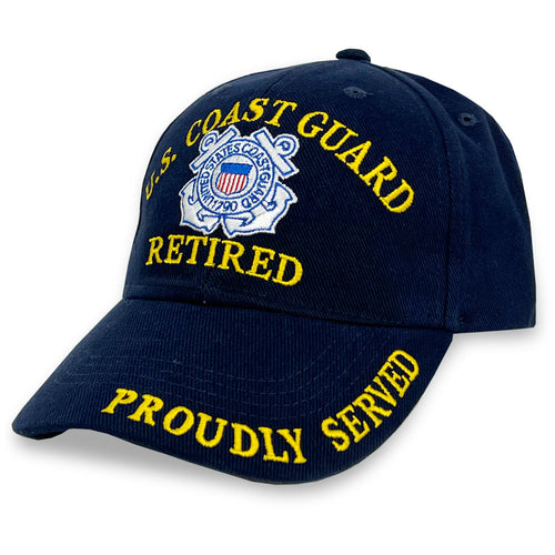 US Coast Guard Retired Hat