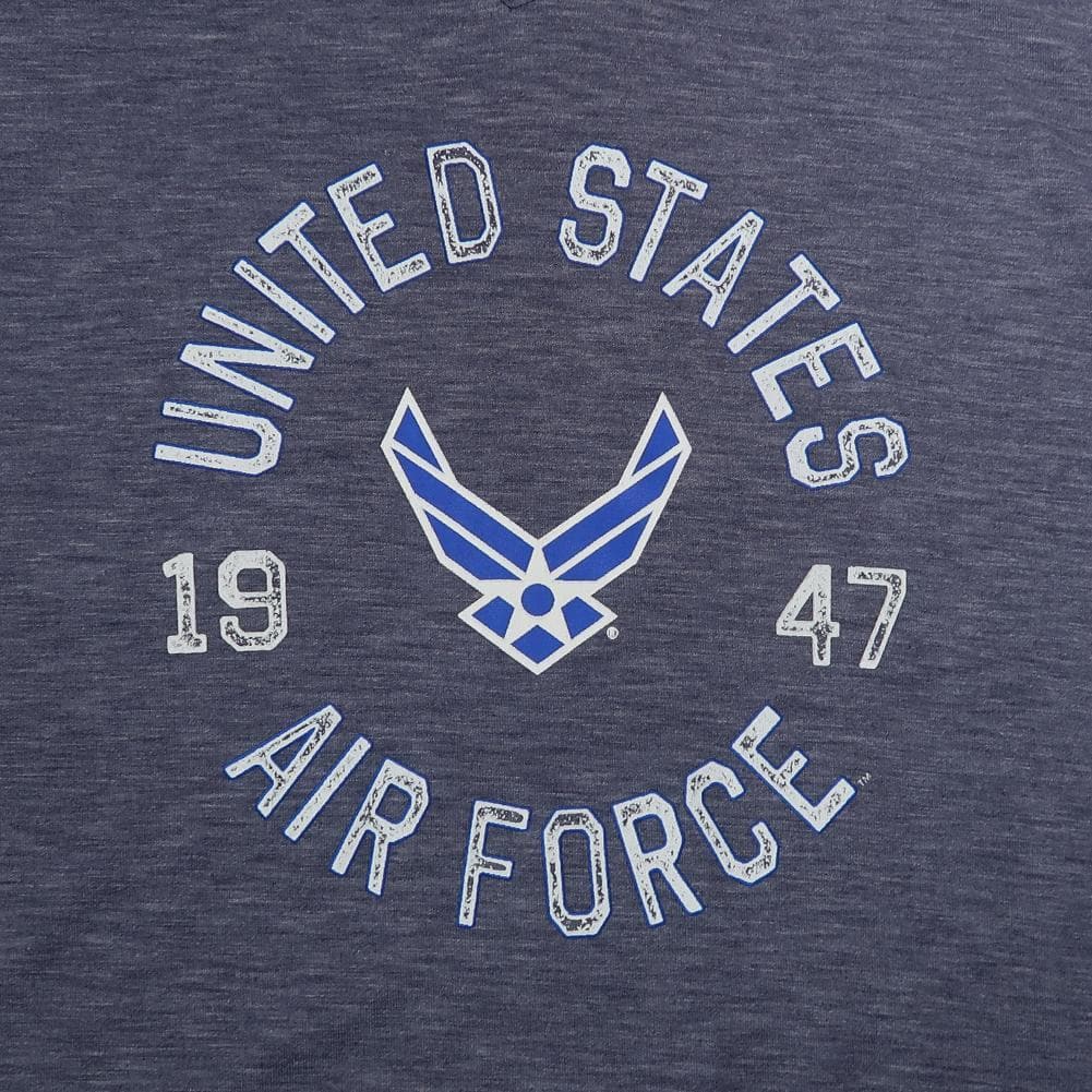 Air Force Ladies Under Armour Breezy V-Neck T-Shirt (Navy)