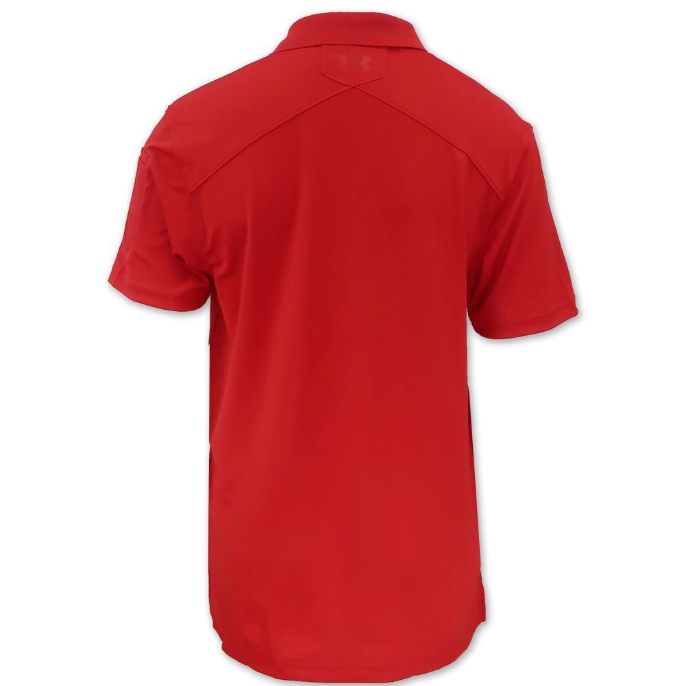 Air Force Under Armour Tac Performance Polo (Red)