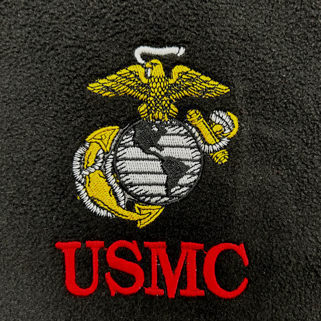 Marines EGA Microfleece Vest (Black)